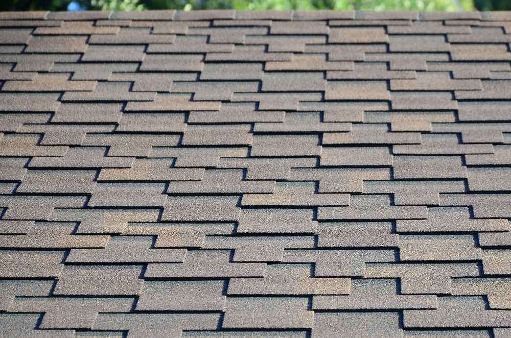 Luxury asphalt shingles on a home in Alexandria VA